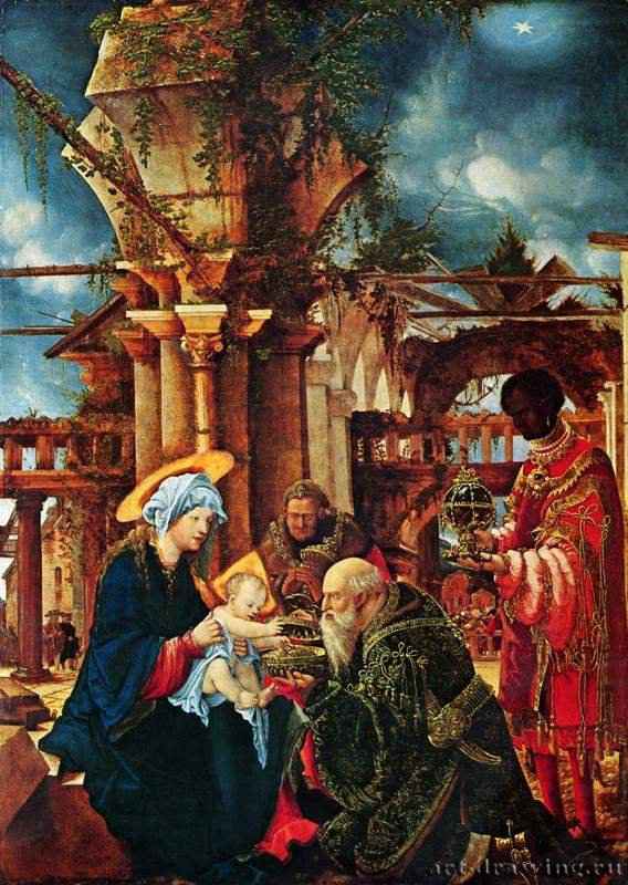 Поклонение волхвов. 1530-1535 * - Adoration of the Magi. 1530-1535 *
108,5 x 78 смДеревоВозрождениеГерманияФранкфурт-на-Майне. Штеделевский художественный институтДунайская школа